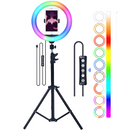 MJ-33 RGB LED Studio Ring Light – Professional Lighting for Photography & Content Creation