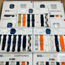 i20 Ultra Max Suit Smartwatch & Earbuds Combo – 10-in-1 Set with 7 Straps| Random