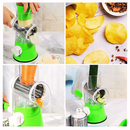 Multi-Functional Tabletop Drum Grater I Manual Vegetable Cutter Slicer & Grater | Chopper