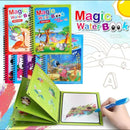 Magic Water Book + 6.5-Inch Multi-Color LCD Electronic Writing Tablet | Top Quality