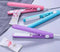 Mini Portable Ceramic Hair Straightener & Curler | Smooth, Silky, Frizz-Free Styling | Random Color