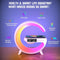 G63 Bluetooth Speaker Atmosphere Light Wireless Charger Bedside Music Wake-Up Light Bluetooth Sound Multiple Light Modes